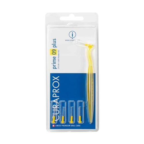 Curaden Curaprox  prime plus (5 Bürsten + 1 Halter), Auslaufartikel