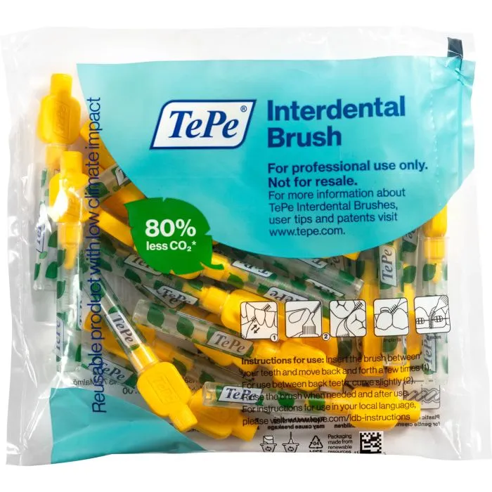 TePe Interdentalbürsten Original gelb, 0,7 mm, 25 Stück
