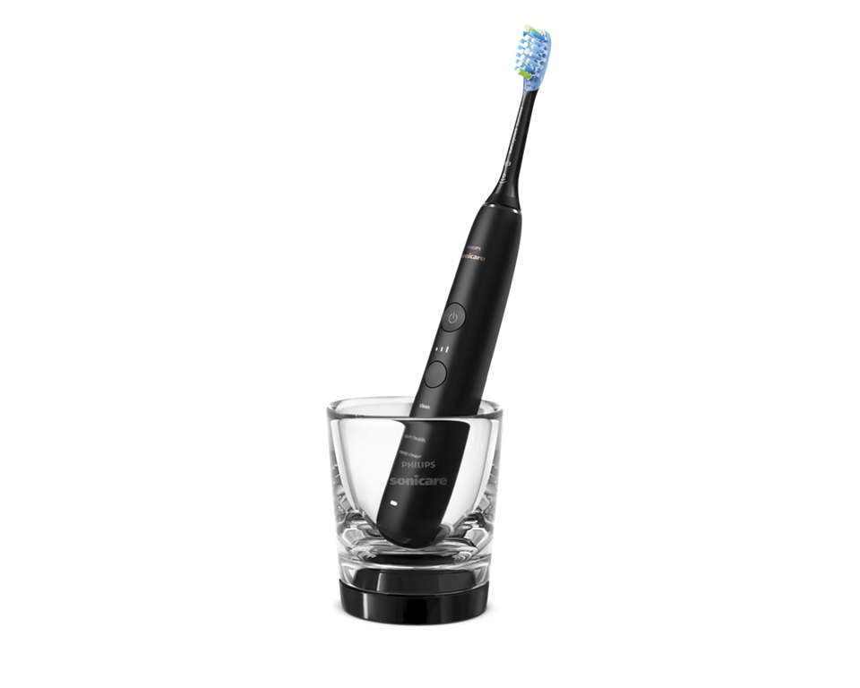 Philips Sonicare DiamondClean 9000 mit 2 Bürstenköpfen HX9913/18 Black
