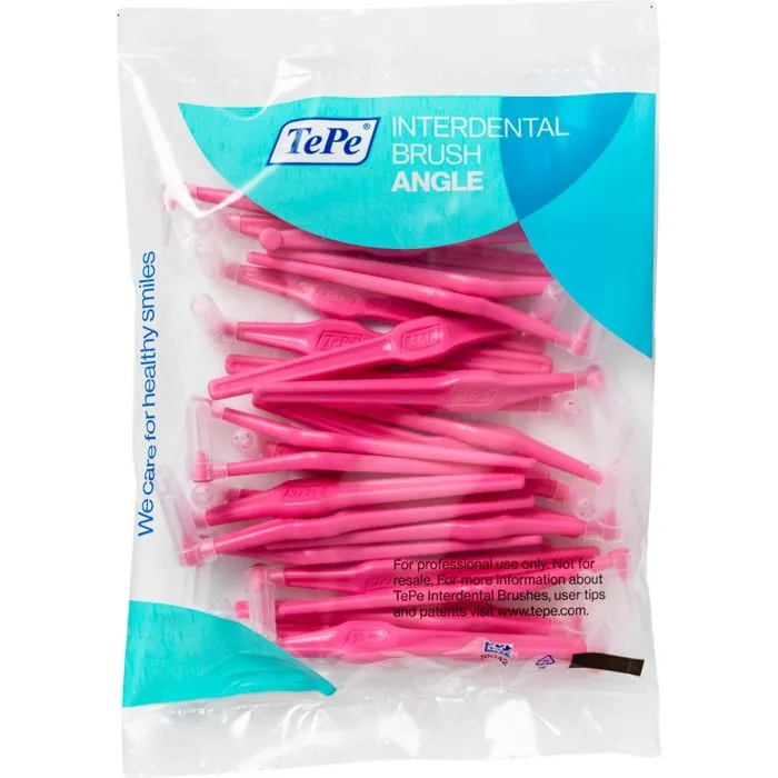 Tepe Angle Interdentalbürsten pink 25 Stück im Beutel