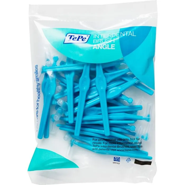 Tepe Angle Interdentalbürsten blau 25 Stück im Beutel