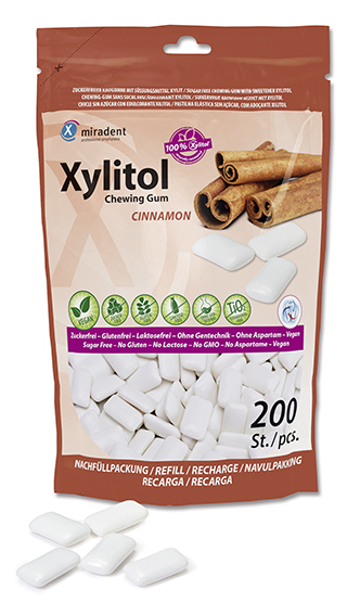 Xylitol Chewing Gum, 200 Stück im Beutel