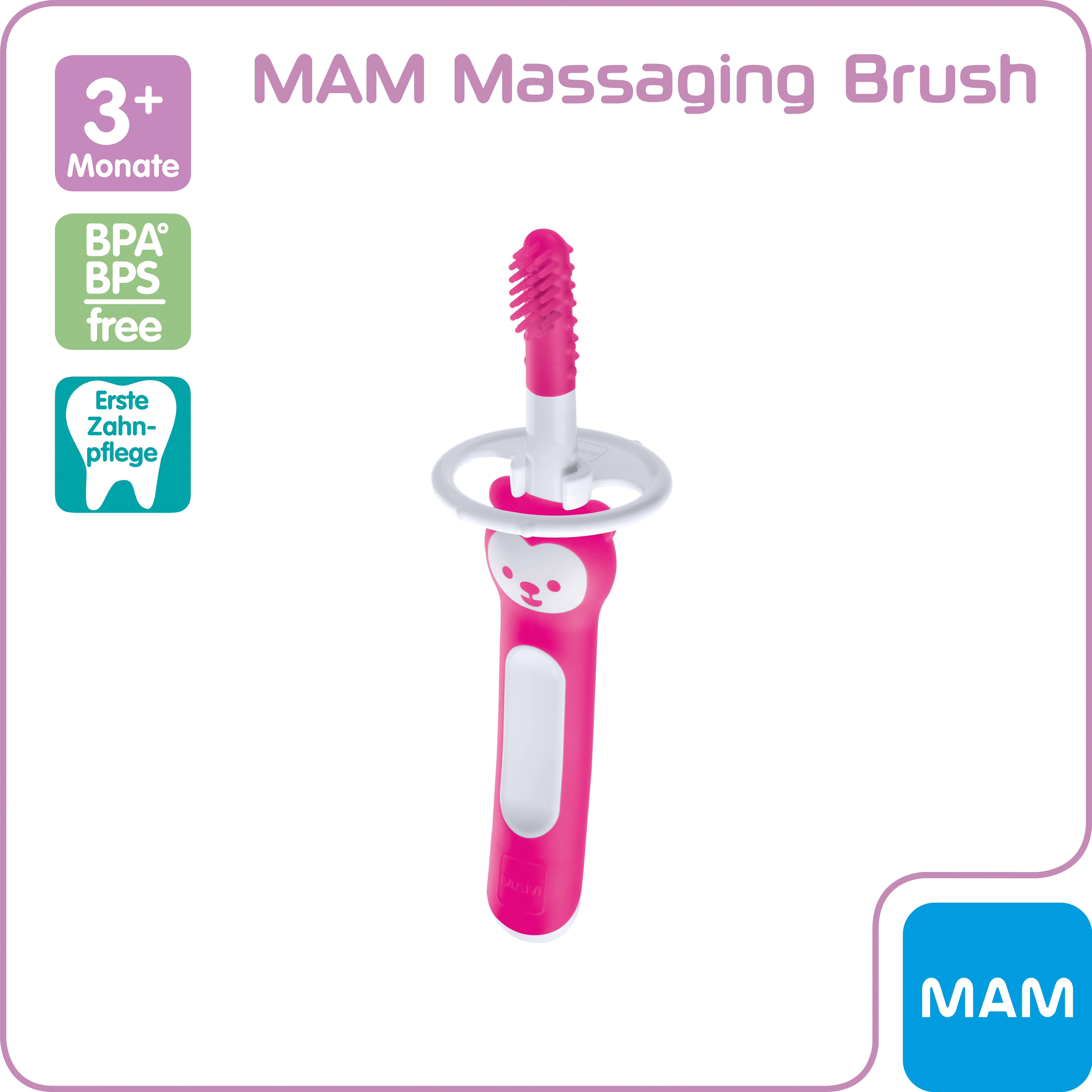 MAM Massaging Brush 3+