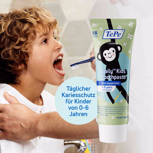 TePe Daily Kids 75 ml - Milde Minze 75 ml