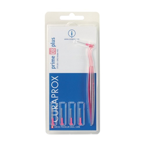 Curaden Curaprox  prime plus (5 Bürsten + 1 Halter), Auslaufartikel