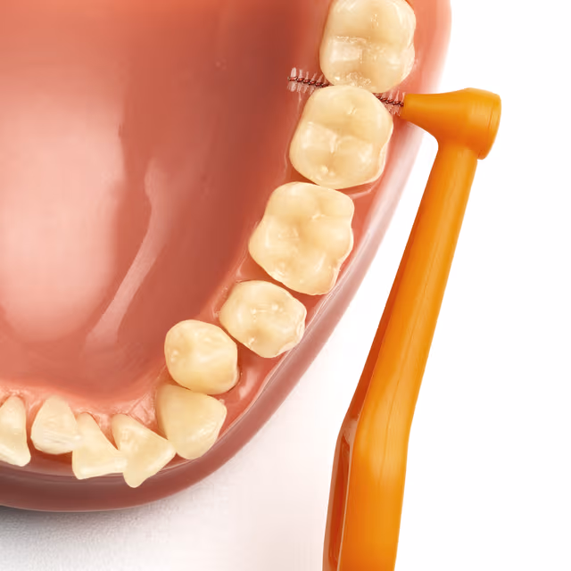 Tepe Angle Interdentalbürsten orange 6 Stck im Blister