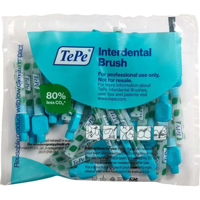 TePe Interdentalbürsten Original blau 0,6 mm, 25 Stück