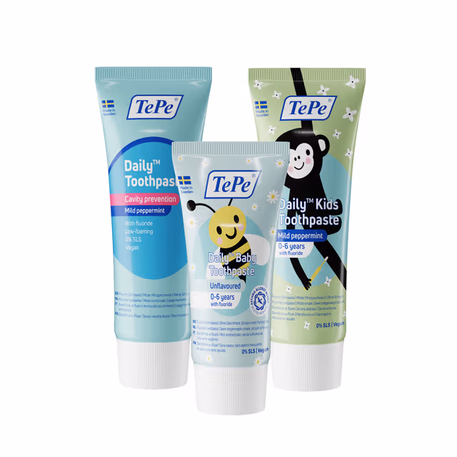 TePe Daily Kids 75 ml - Milde Minze 75 ml