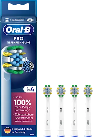 Oral-B Aufsteckbürste Pro Tiefenreinigung 4 Stück