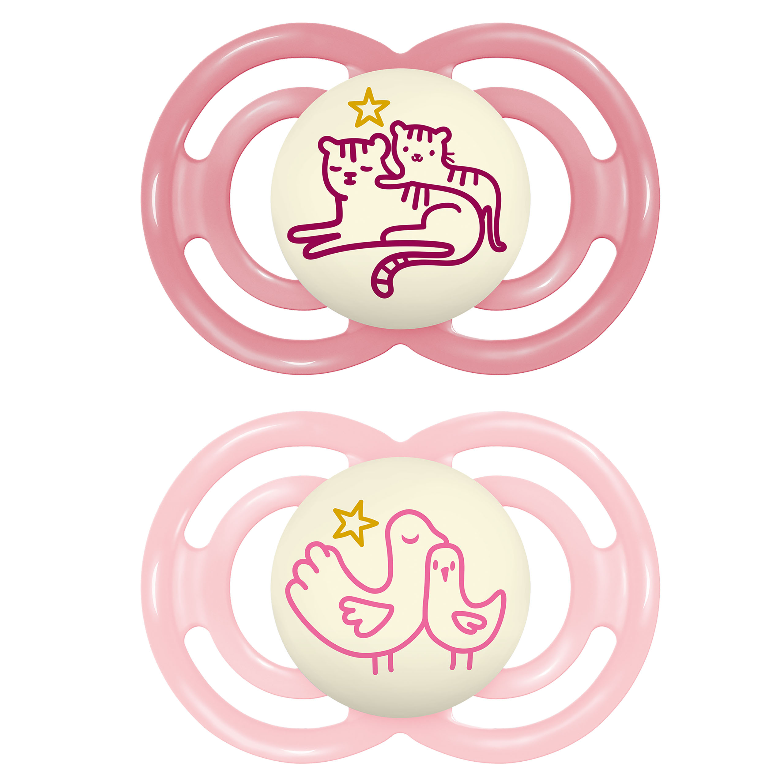 MAM Perfect Night Babyschnuller 0-6 Monate Doppelpack