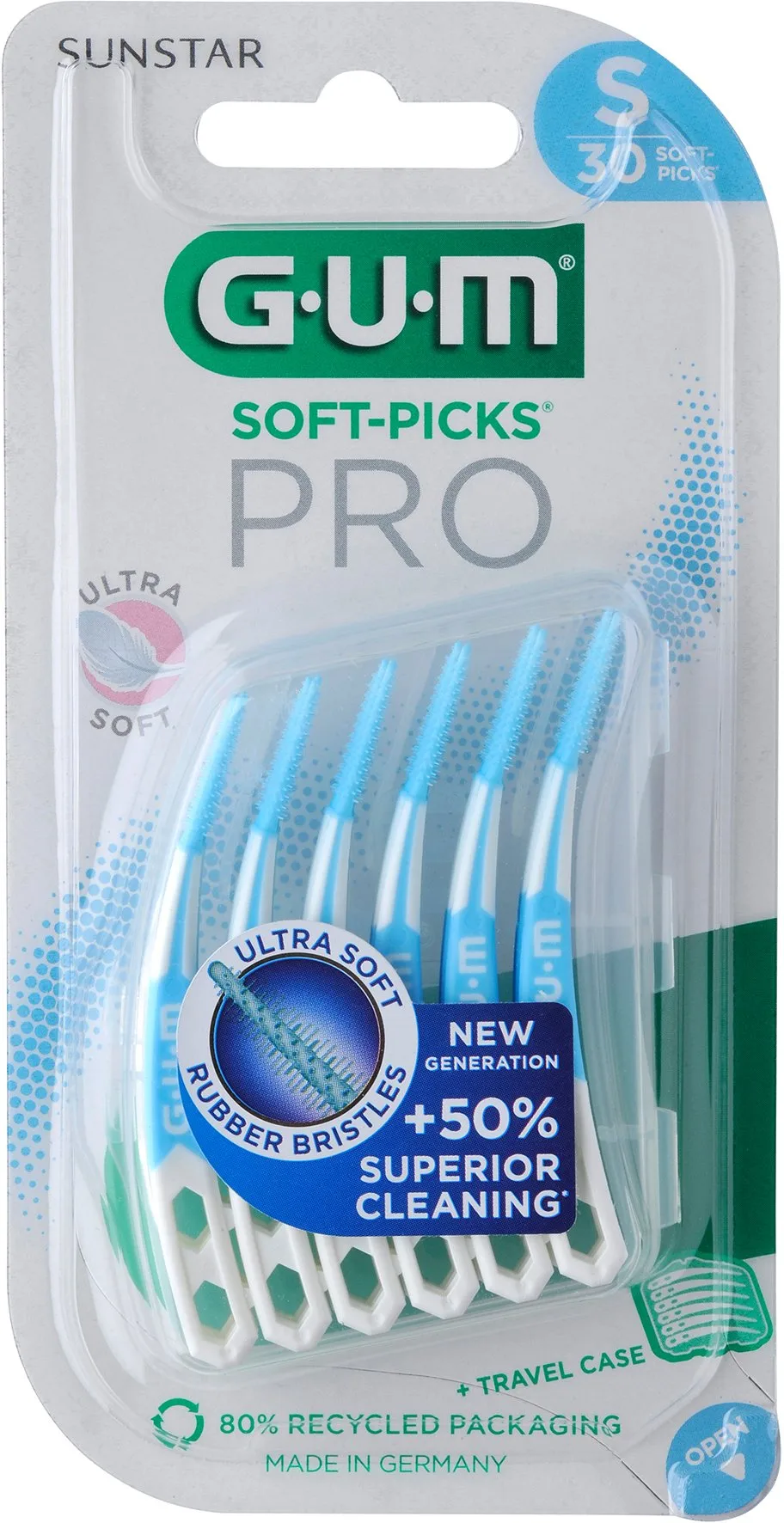 GUM SOFT PICKS PRO small 30 Stück gebogen