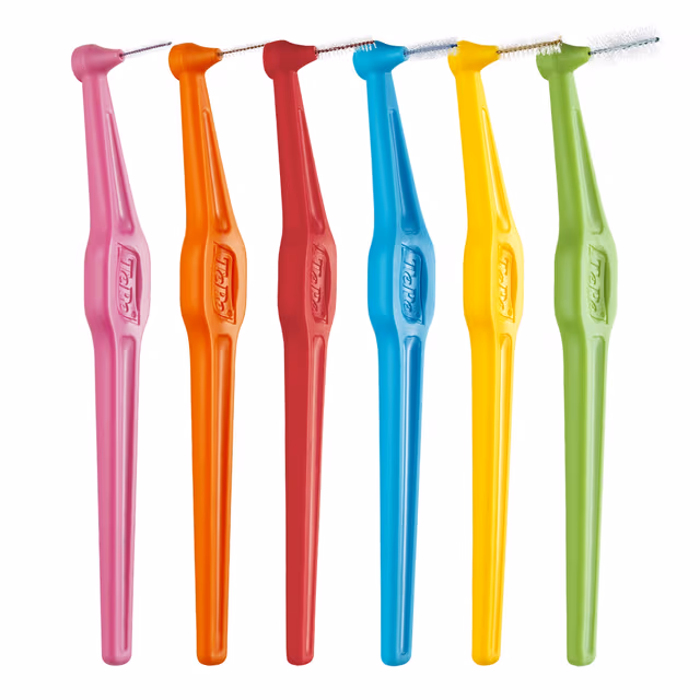 Tepe Angle Interdentalbürsten blau 6 Stck im Blister