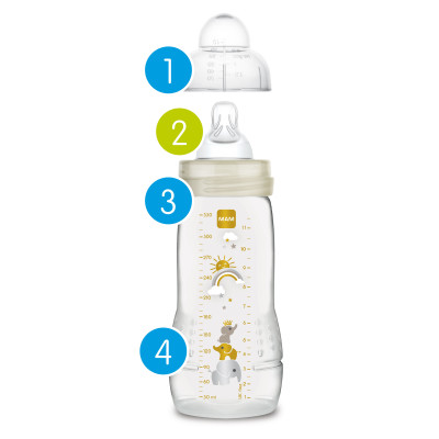MAM Easy Active Baby Bottle 270 ml 0+ neutral