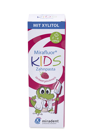 Mirafluor Kids Zahncreme für Kinder (0-6 Jahre)