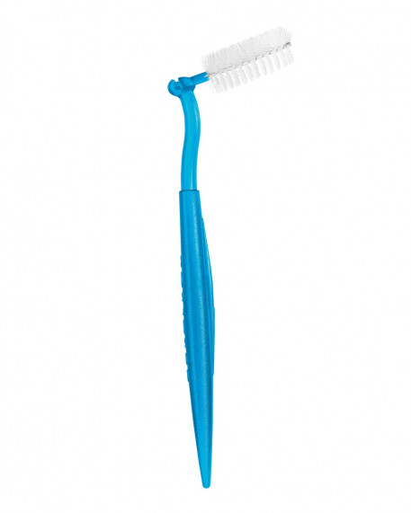 CURAPROX Perio Bürsten BLAU Clinicpack 25 Stück CPS410 vormontiert auf UHS470 mini-click Halter