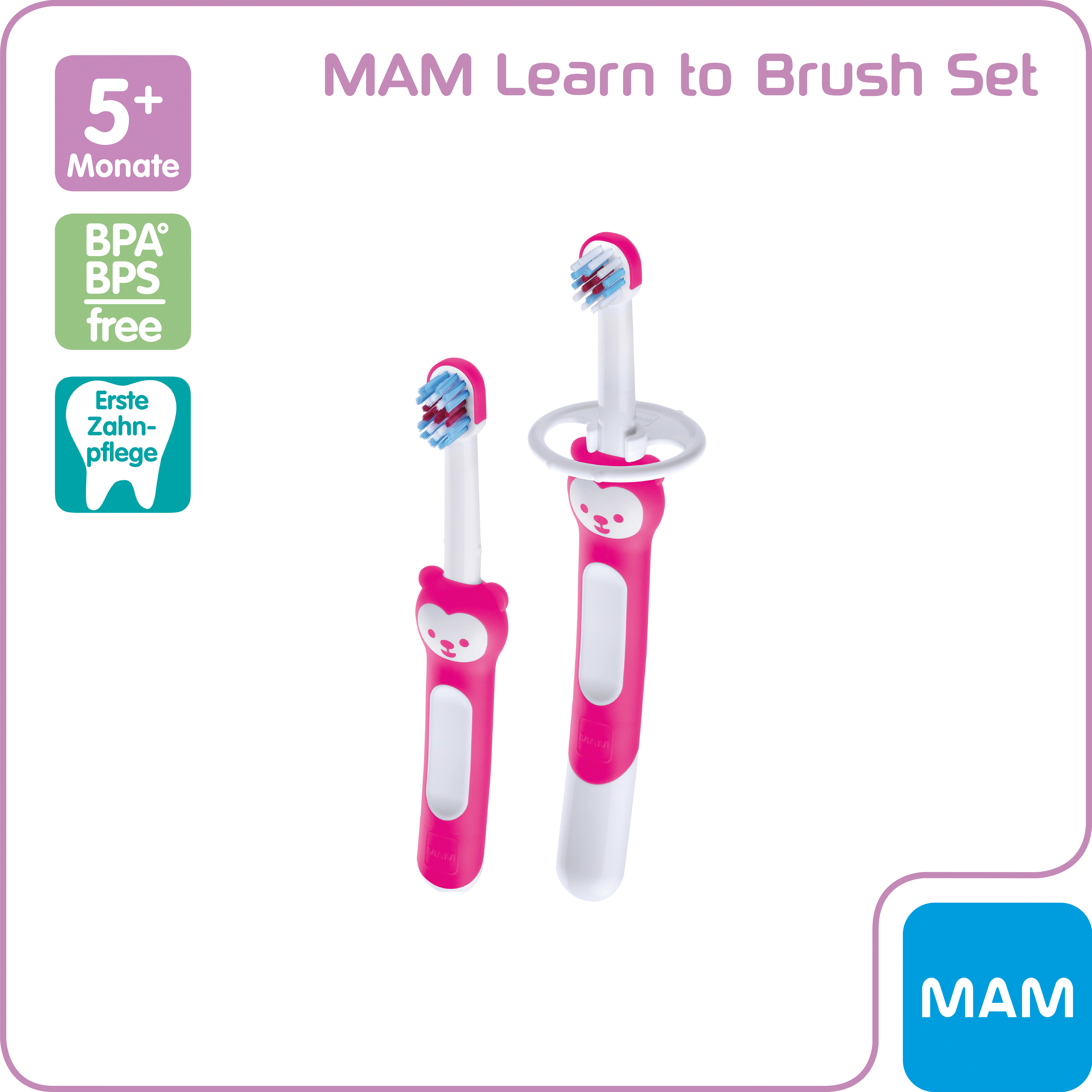 MAM Learn to Brush Set 5+