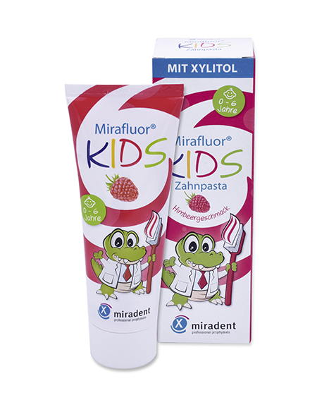 Mirafluor Kids Zahncreme für Kinder (0-6 Jahre)