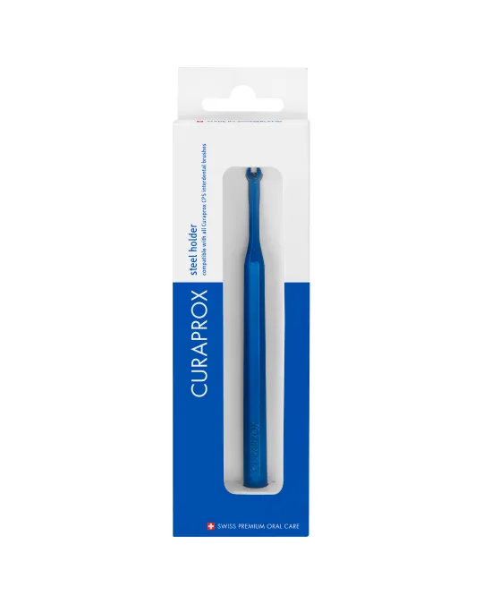 Curaprox Interdentalbürsten Stahlhalter Blau