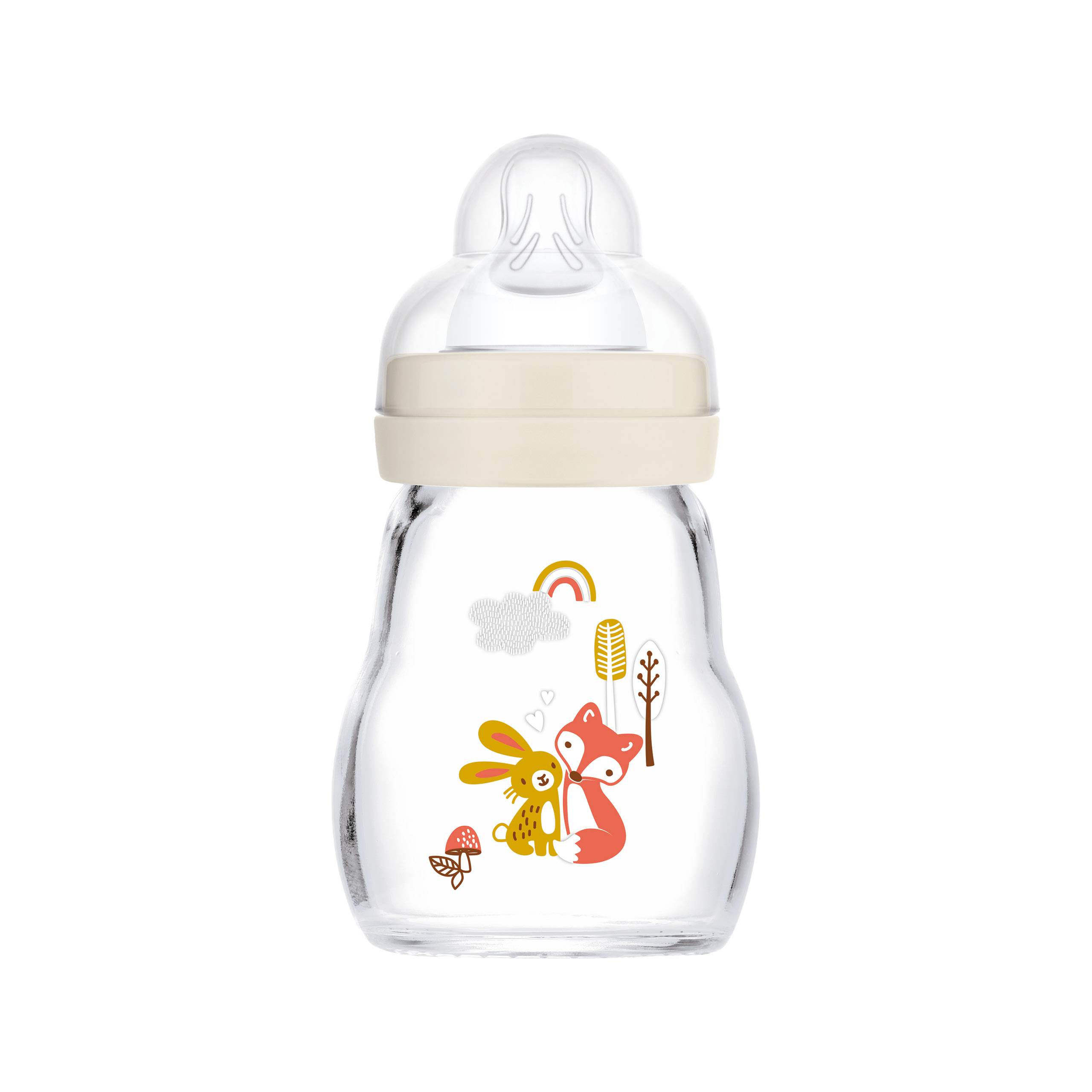 MAM Feel Good Glass Bottle 170 ml 0+