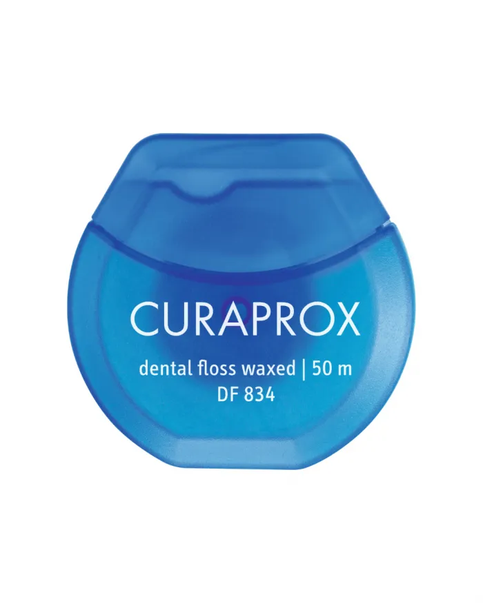 CURAPROX DF 834 dental floss Zahnseide gewachst mint