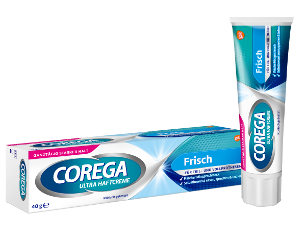 Corega® Ultra Haftcreme frisch, 40g