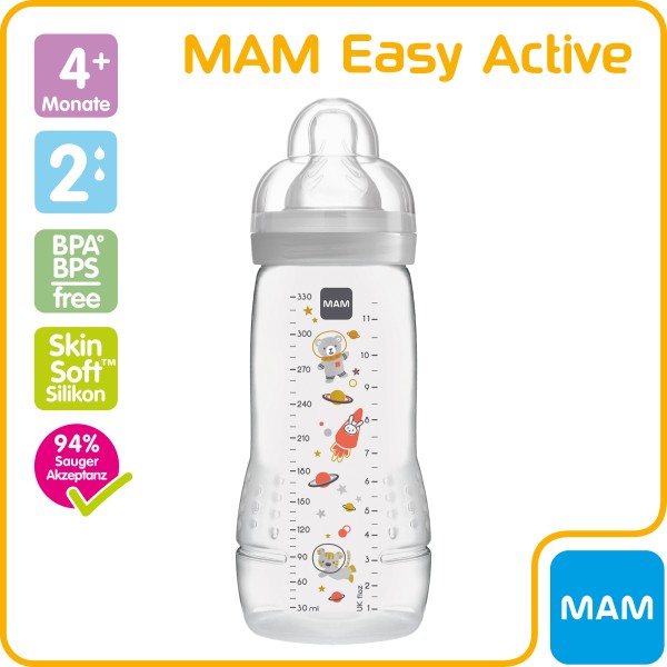 Easy Active Baby Bottle 330 ml 4+