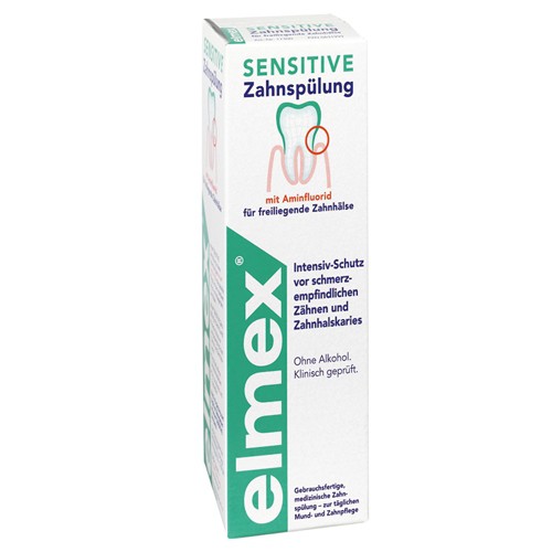 elmex® Sensitive Zahnspülung, 400 ml