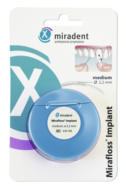 Mirafloss® Implant medium türkis 2,2 mm