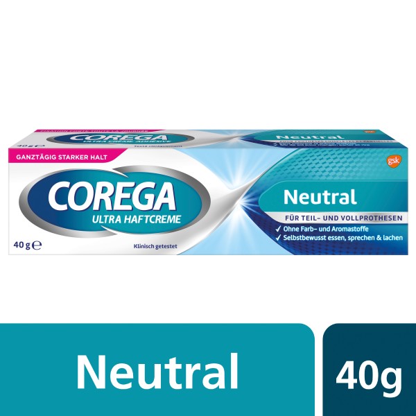 Corega® Ultra Haftcreme neutral, 40g